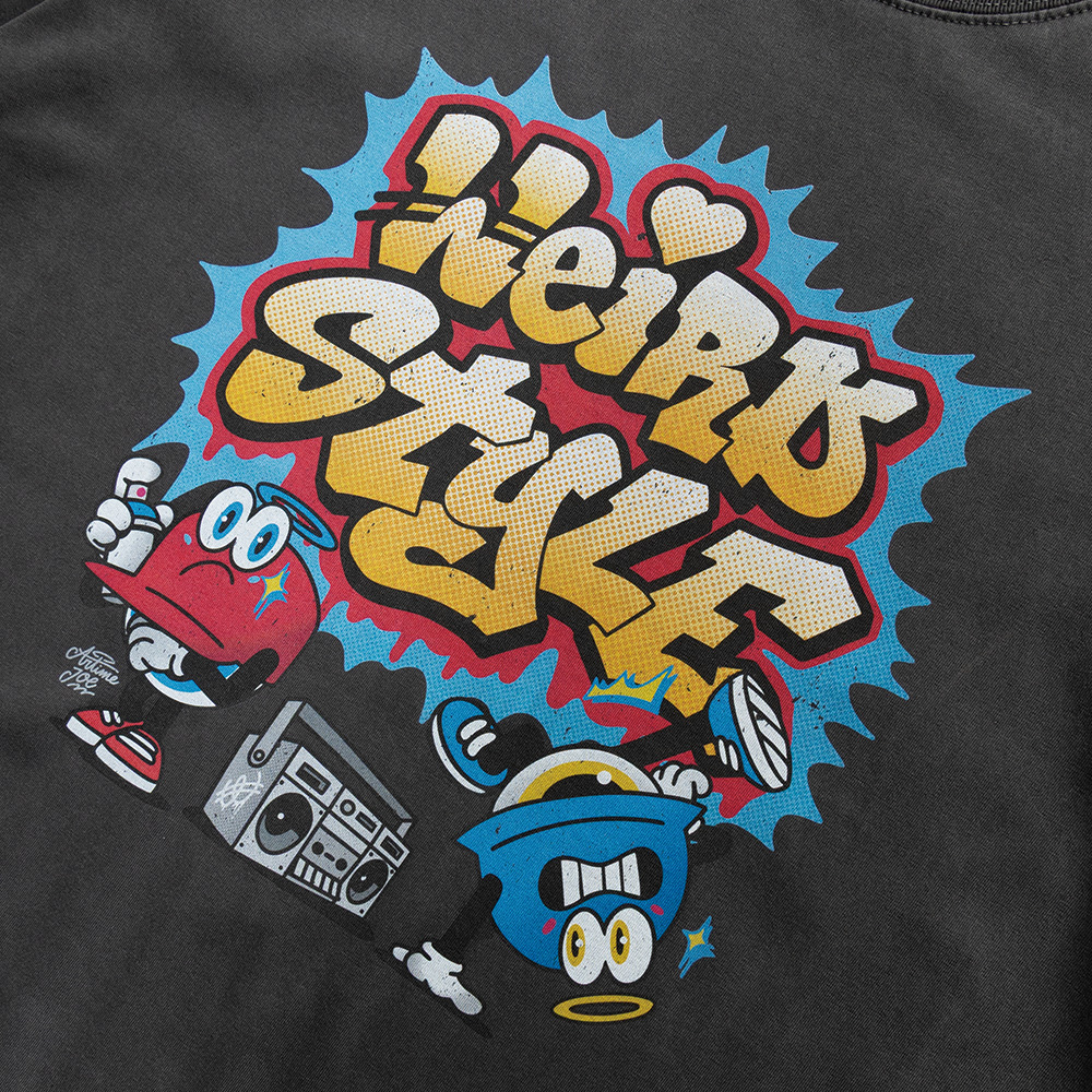 위얼드월드 x 알타임 죠 피그먼트 티셔츠(Weirdworld x ARTIME JOE Pigment T-shirt) - 5