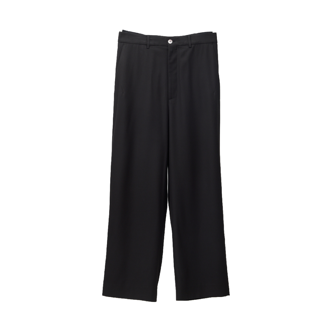 해칭룸 콘트라스트 트라우저 블랙(Hatchingroom Contrast Trousers Black)