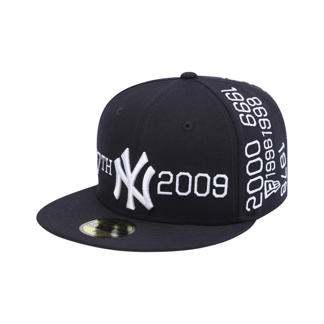 60960489 New Era MLB Spike Lee New York Yankees World Series Champions Years Fitted Cap Navy