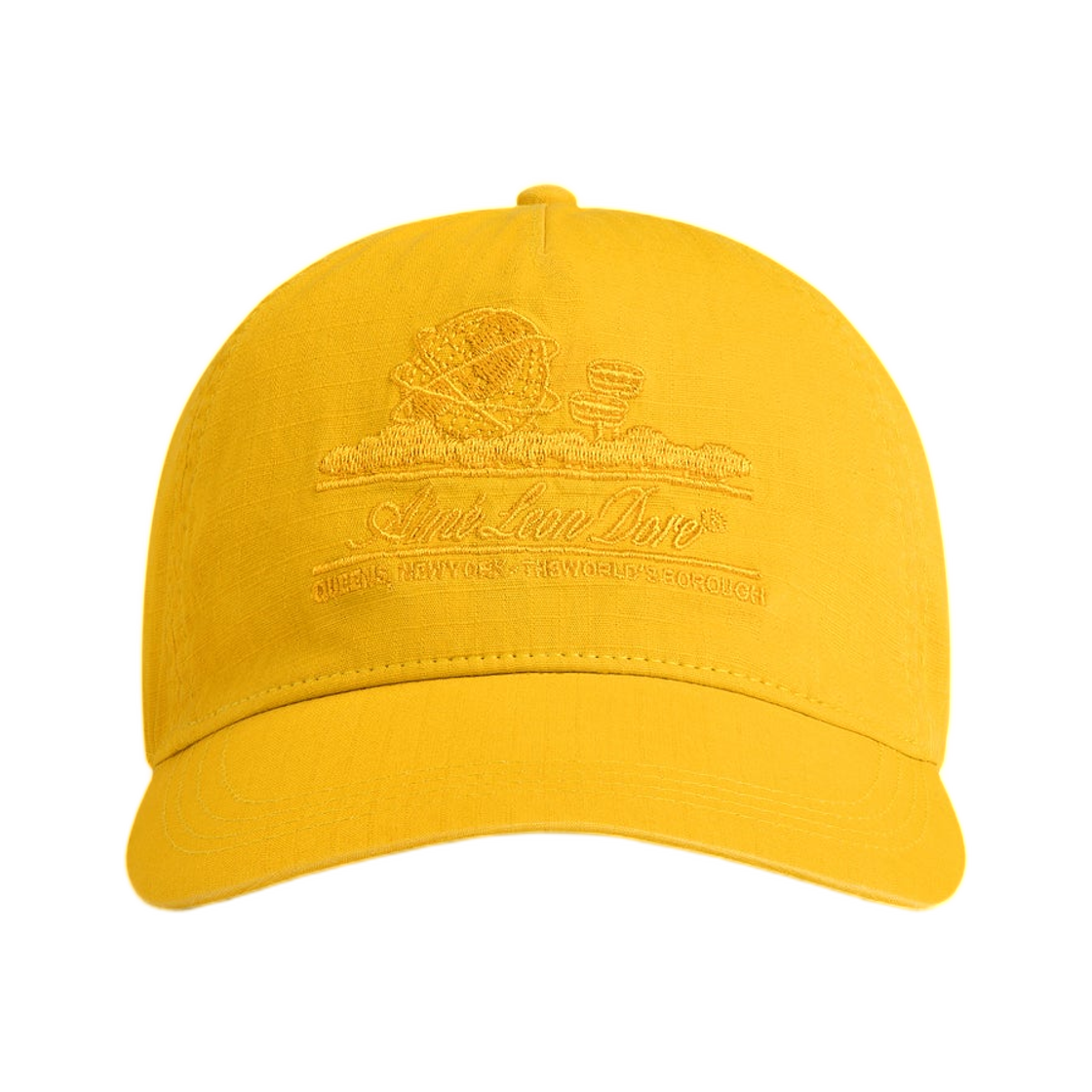 - Aime Leon Dore Sun Faded Unisphere Hat Minion Yellow