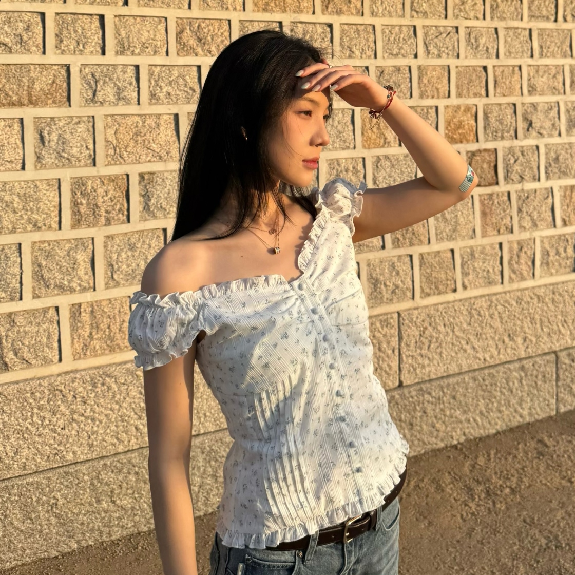라츠유 엘라 블라우스 아이보리(LOTS YOU Ella Blouse Ivory) - 4