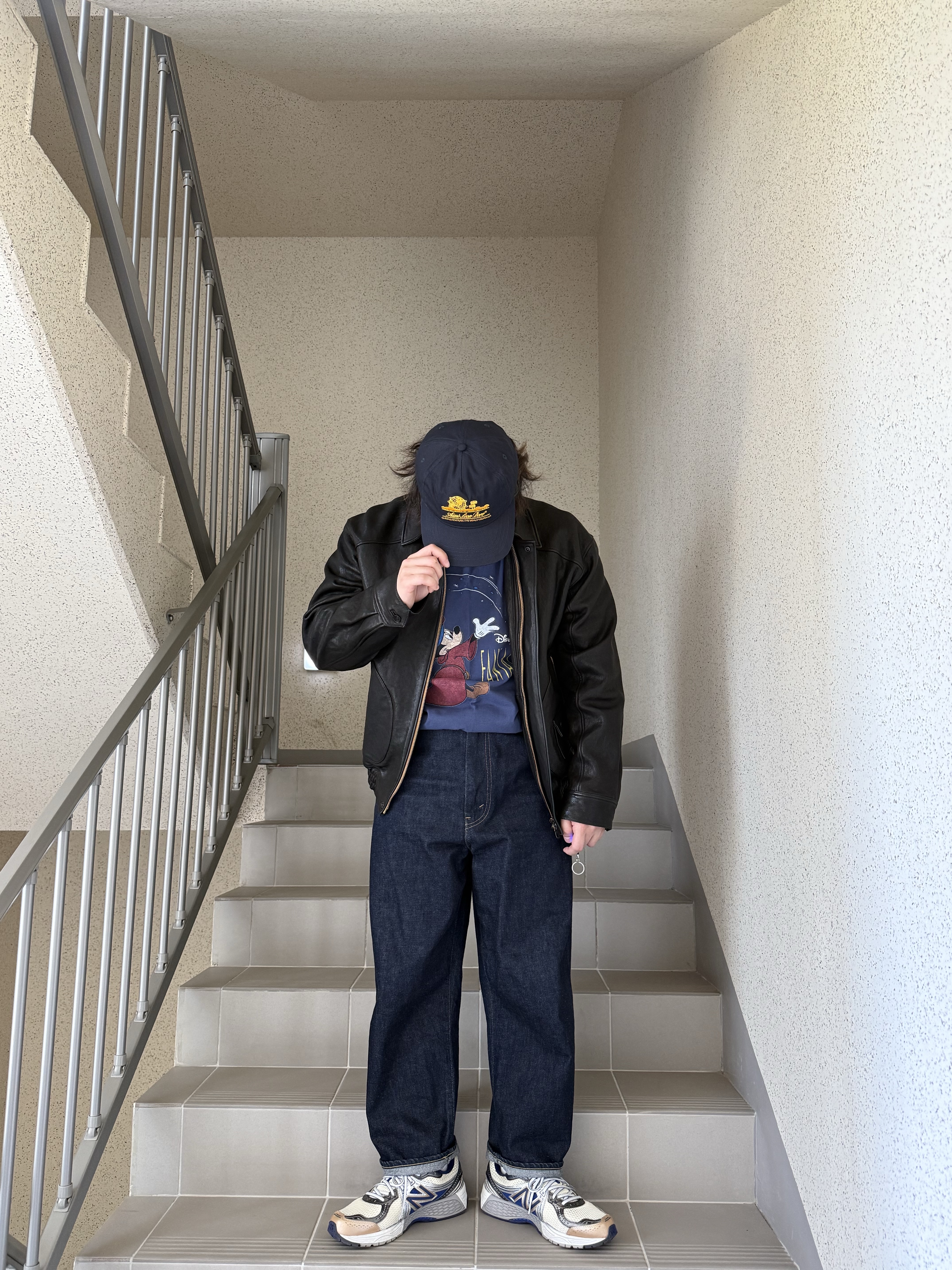 New Balance x Aime Leon Dore 860v2 Blue 착용 스타일 - 4