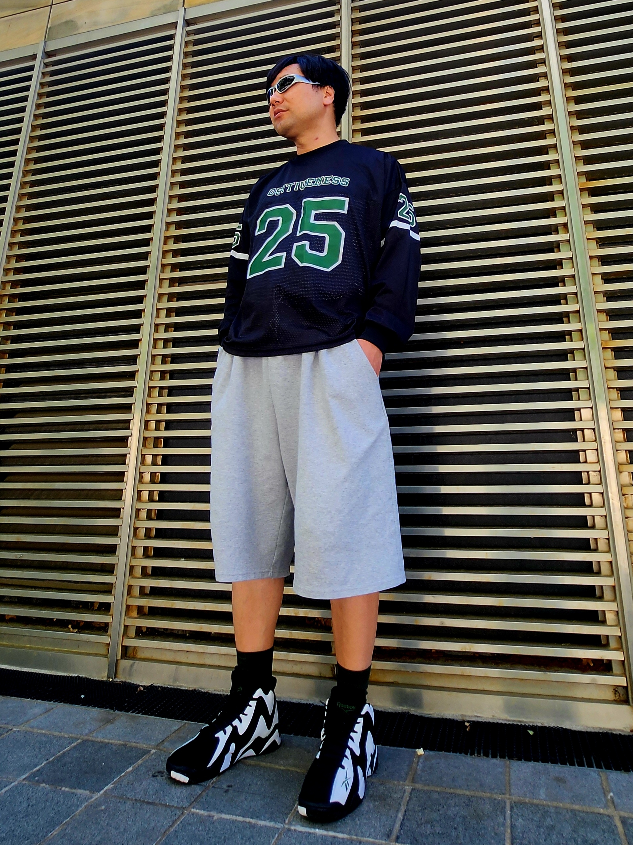 Reebok Kamikaze 1 Mid Seattle Supresonics 착용 스타일
