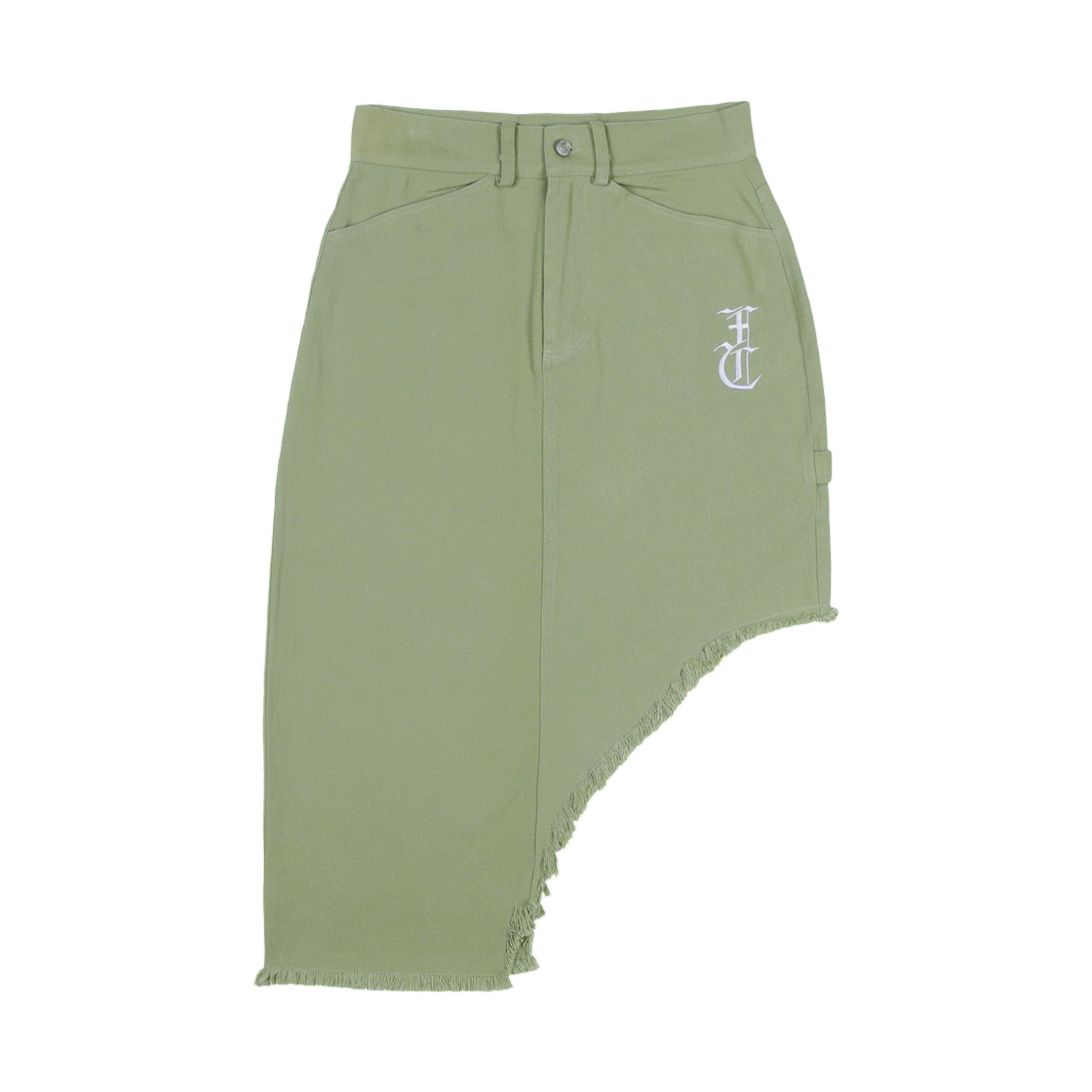 (W) 팬시 클럽 NFC 클리프 롱스커트 그린((W) Fancy Club NFC Cleef Skirt Green)