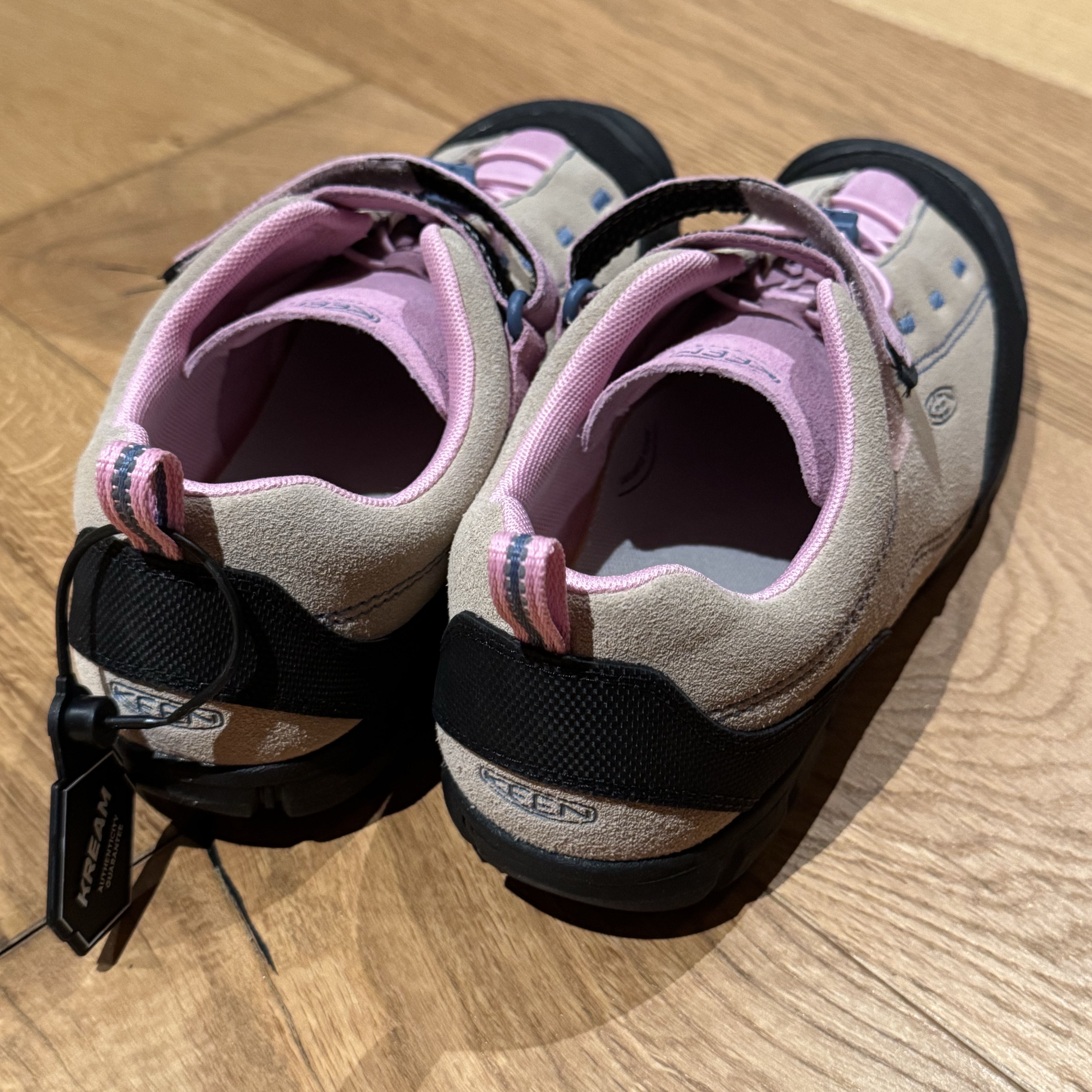 (Kids) Keen Jasper II Safari Pastel Lavender 착용 스타일