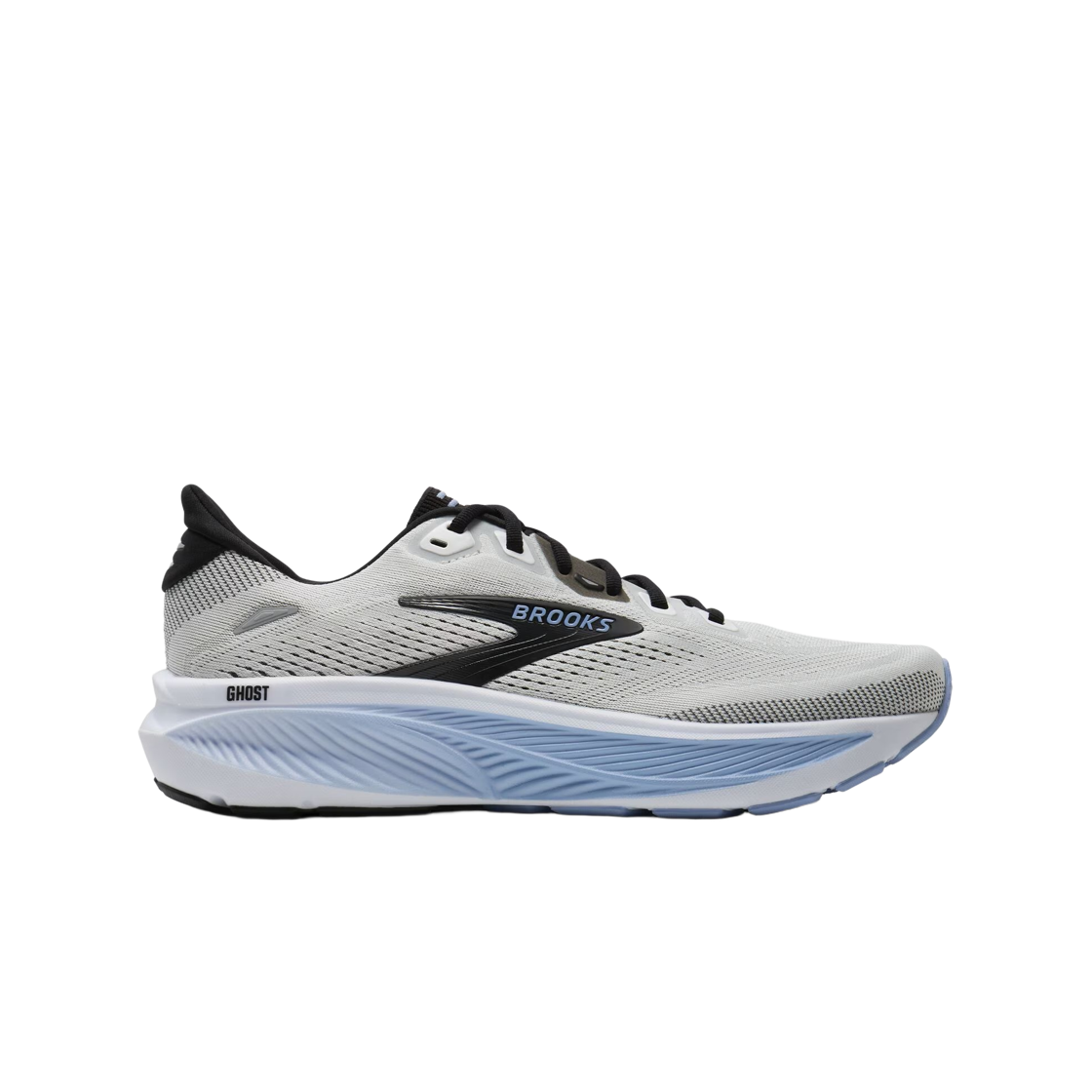 브룩스 러닝 고스트 18 화이트 블랙 - 2E Wide(Brooks Running Ghost 18 White Black - 2E Wide)