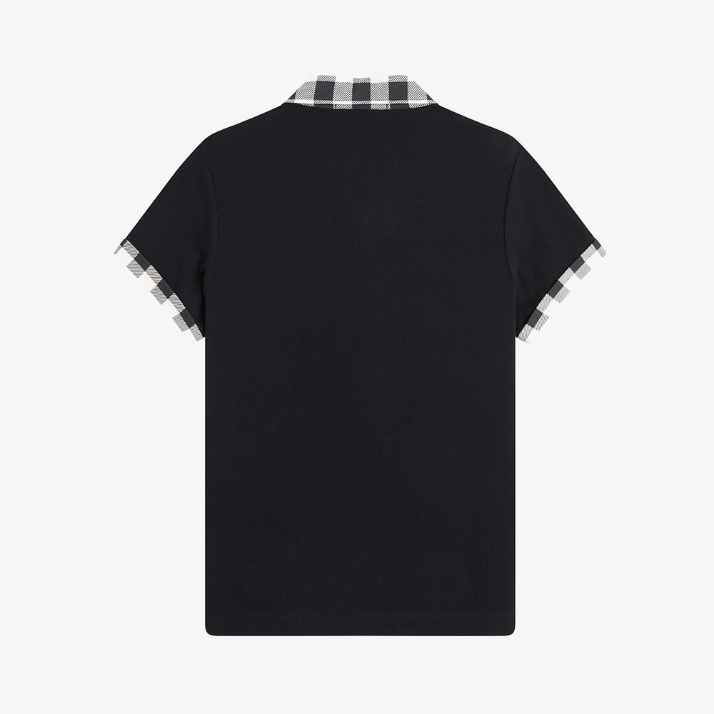 프레드페리 x 에이미와인하우스 프린트 트림 폴로 셔츠 블랙(Fred Perry x Amy Printed Trim Polo Shirt Black) - 6