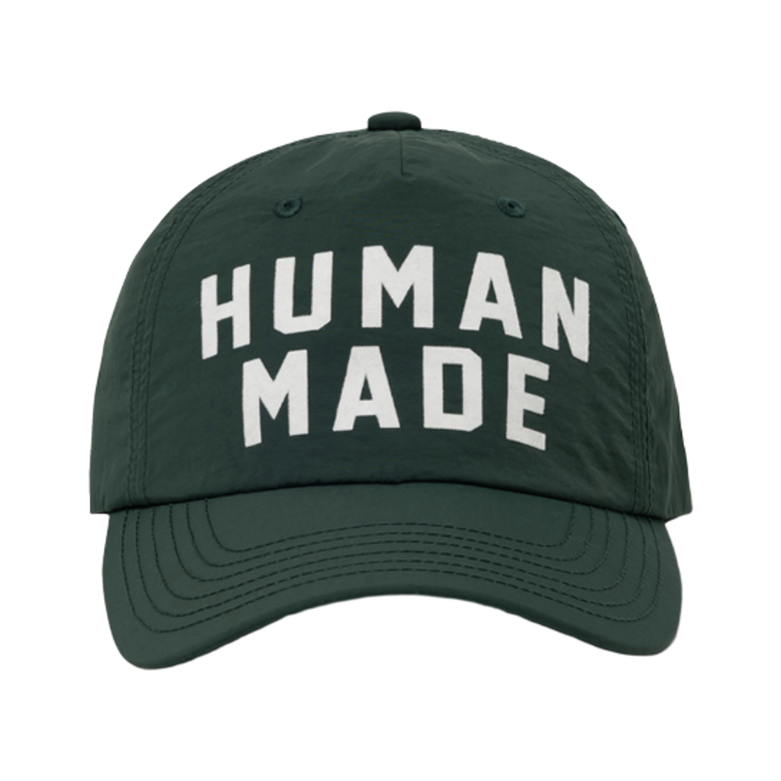 휴먼 메이드 6 패널 나일론 캡 잠실 그린(Human Made 6 Panel Nylon Cap Jamsil Green)