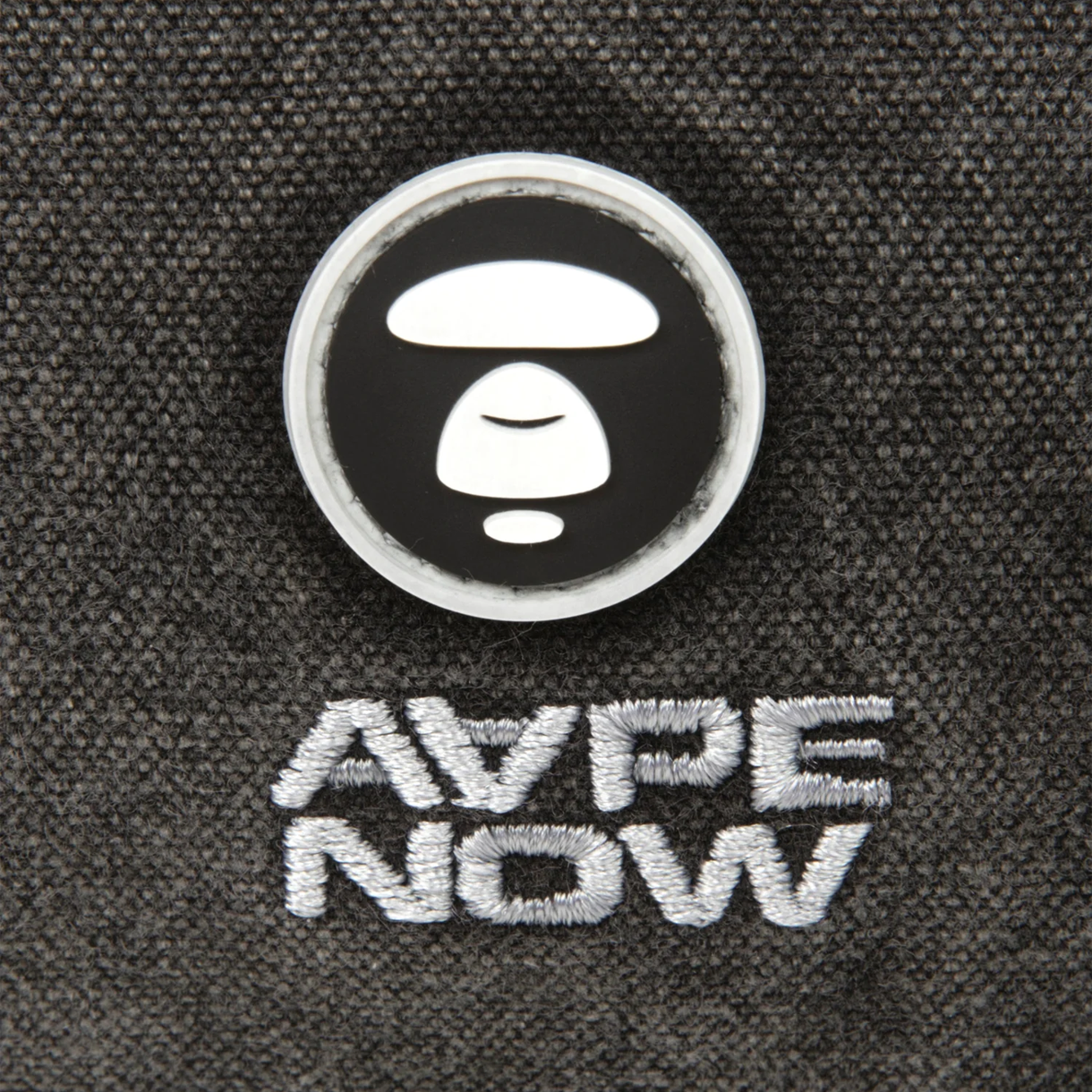 에이프 나우 문페이스 크로스바디 백 라이트 블랙 - 26FW(AAPE Now Moonface Crossbody Bag Light Black - 26FW) - 4