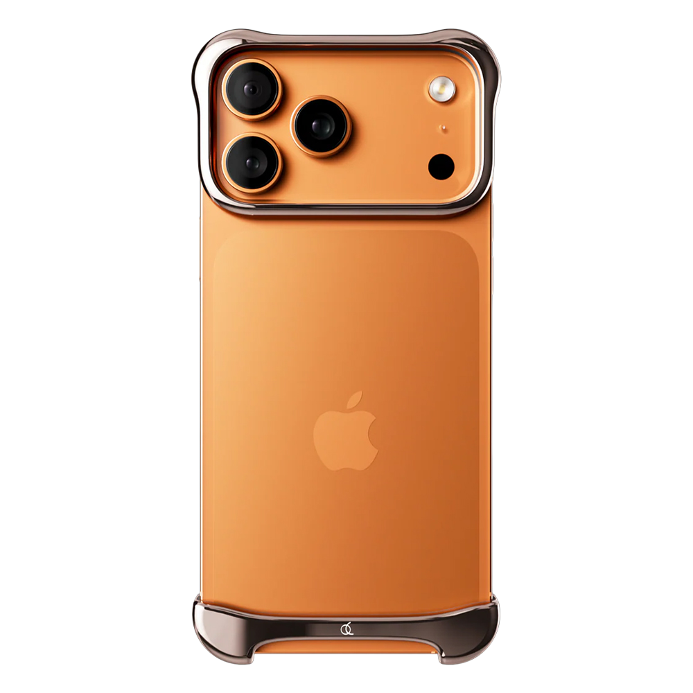 아크펄스 아이폰 항공 알루미늄 범퍼 케이스 로즈 브론즈 (아이폰 17 프로/프로 맥스)(ArcPulse iPhone Aerospace-Grade Aluminum Bumper Case Rose Bronze (iPhone 17 Pro/Pro Max))