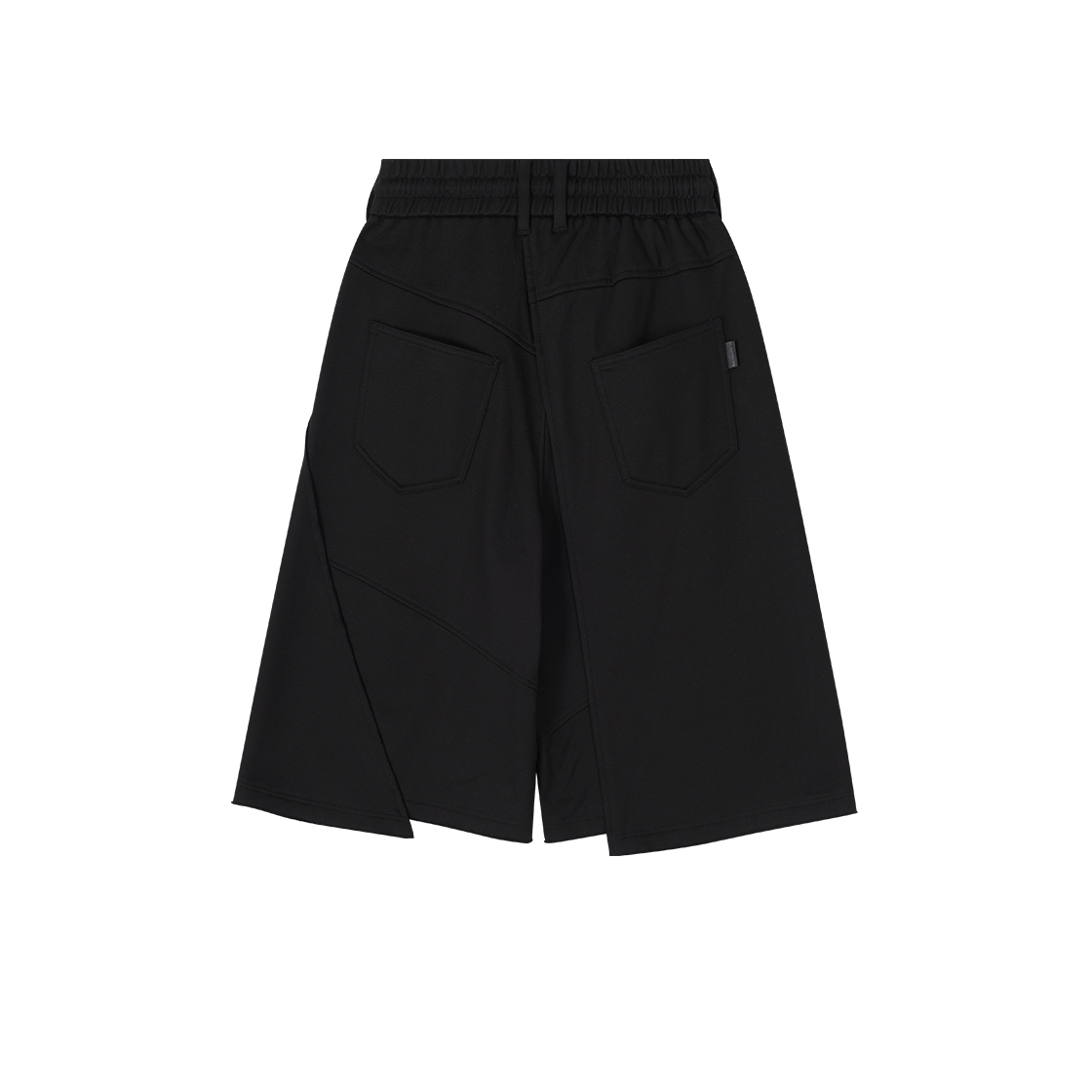 송지오 컬렉션 바이어스 캐스트 스웻 쇼츠 블랙(SONGZIO COLLECTION BIASCAST SWEAT SHORTS BLACK) - 2