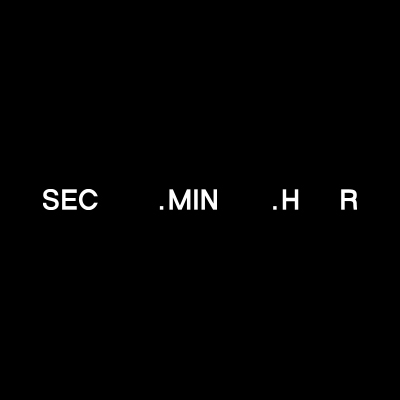 세컨미닛아우어(SEC.MIN.HR)