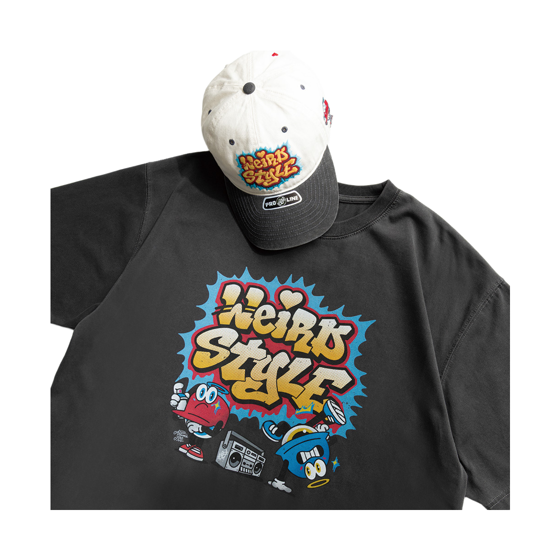 위얼드월드 x 알타임 죠 피그먼트 티셔츠(Weirdworld x ARTIME JOE Pigment T-shirt) - 3