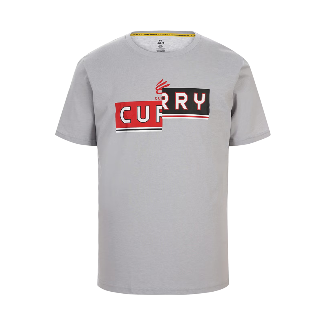1377543-011 Under Armour Curry T-Shirt Gray