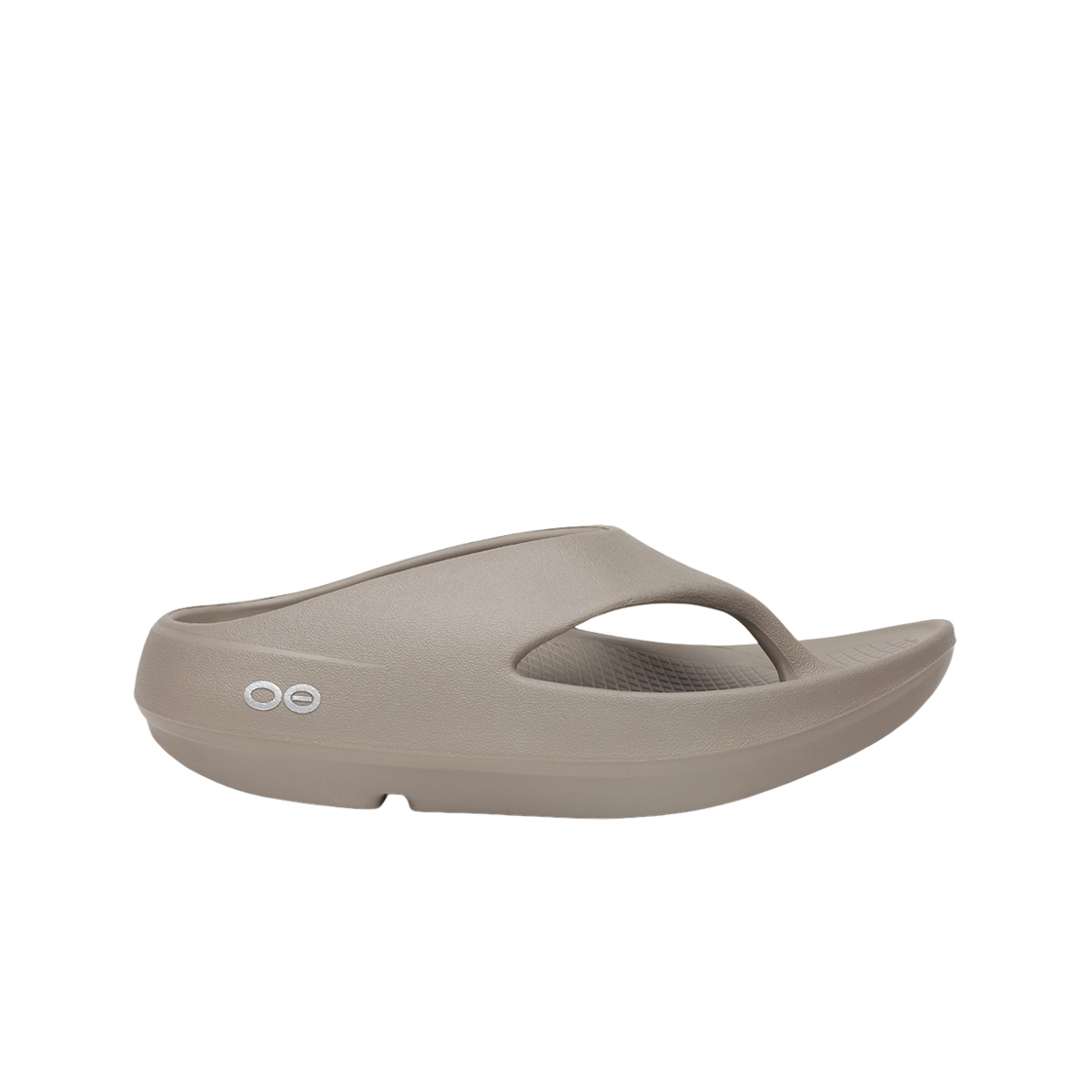 우포스 OOriginal + 진한 베이지 남여공용 플립플랍(OOFOS OOriginal + Dark Beige Unisex Flip-Flops)