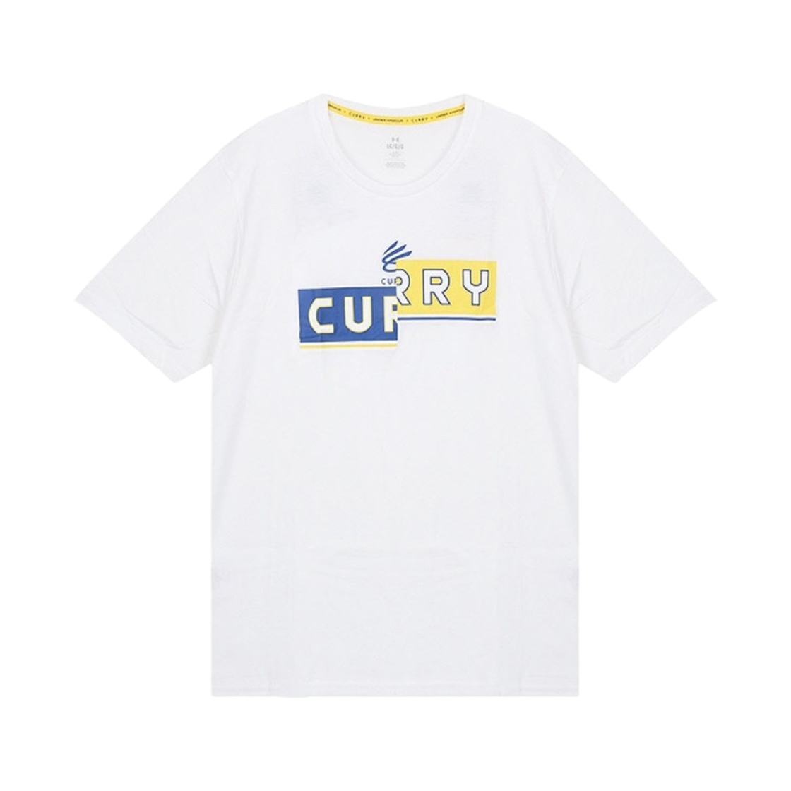 1377543-100 Under Armour Curry T-Shirt White
