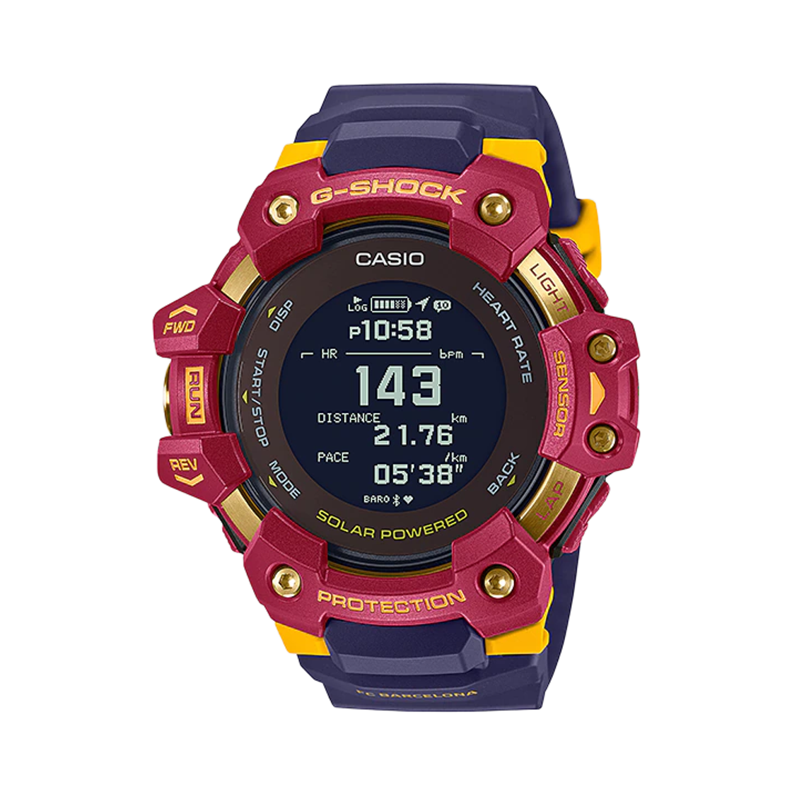 GBD-H1000BAR-4 Casio G-Shock x FC Barcelona Matchday GBD-H1000BAR-4