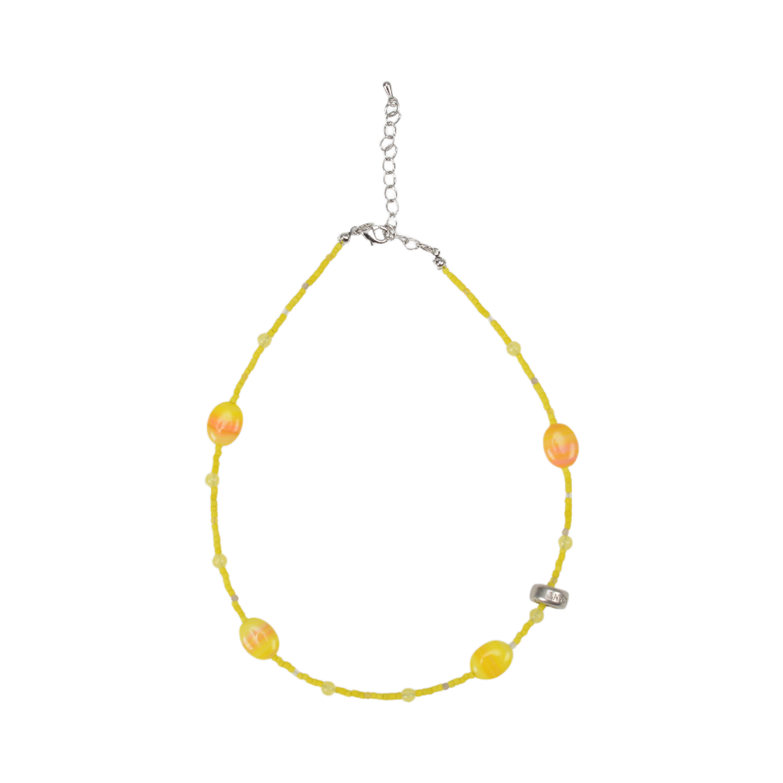 베이컨트 아카이브 밀레 비즈 목걸이 옐로우(Vacant Archive Mille Beads Necklace Yellow)