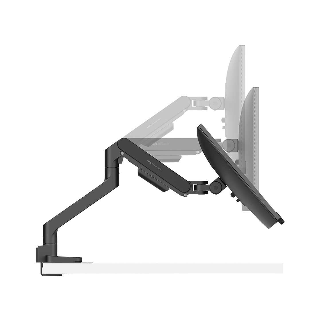 벤큐 싱글 모니터암 360도 회전 고중량 모니터 받침대 거치대(BenQ Single Monitor Arm 360-Degree Rotating Heavy-Duty Monitor Stand) - 4