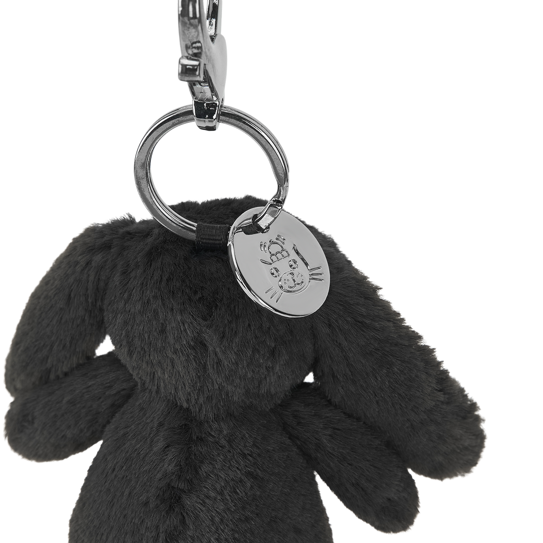 젤리캣 바쉬풀 버니 백 참 잉크(Jellycat Bashful Bunny Bag Charm Ink) - 4