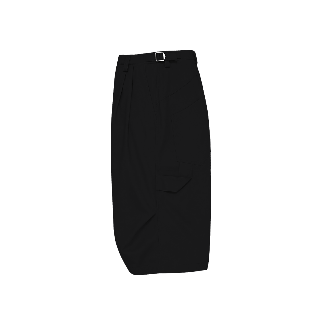 카미엔 x 코인서울 버뮤다 슬랙스 블랙(Kamien x KOIN SEOUL Bermuda Slacks Black) - 3