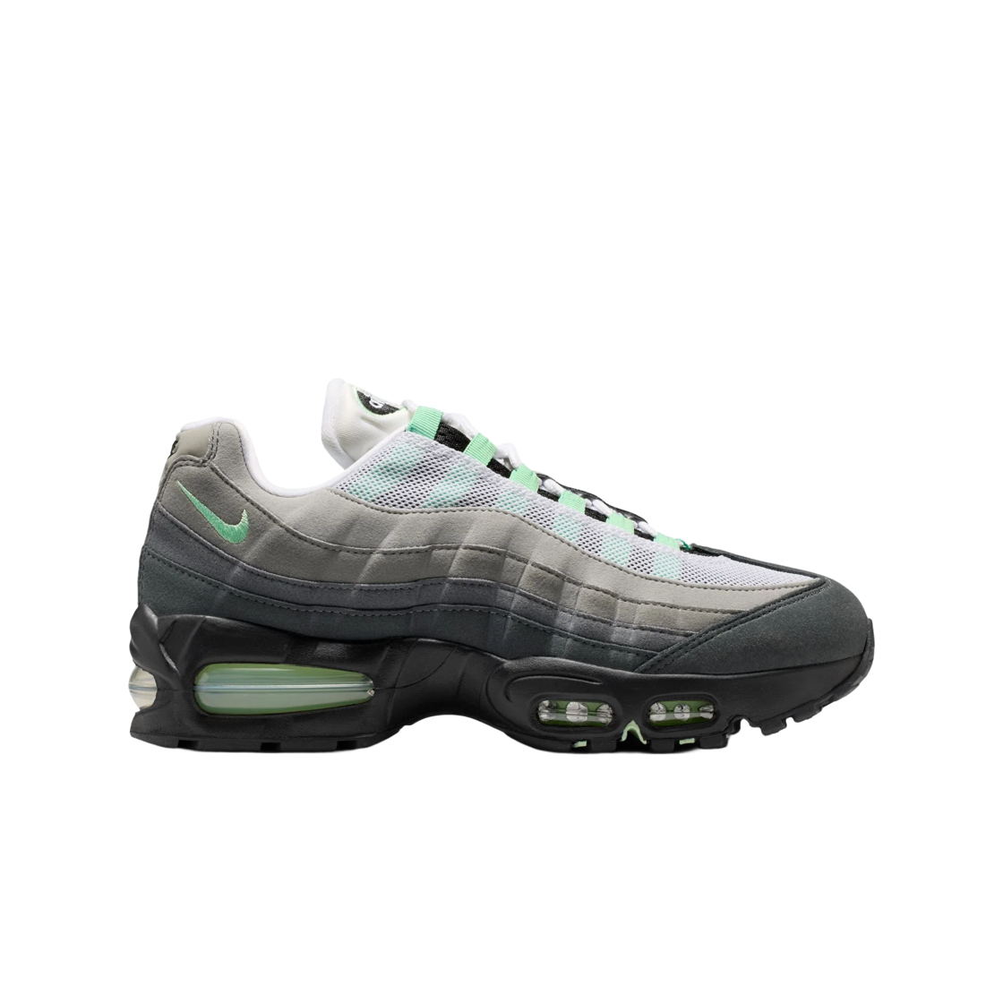 (W) 나이키 에어맥스 95 빅 버블 블랙 프레쉬 민트((W) Nike Air Max 95 Big Bubble Black Fresh Mint) - 1