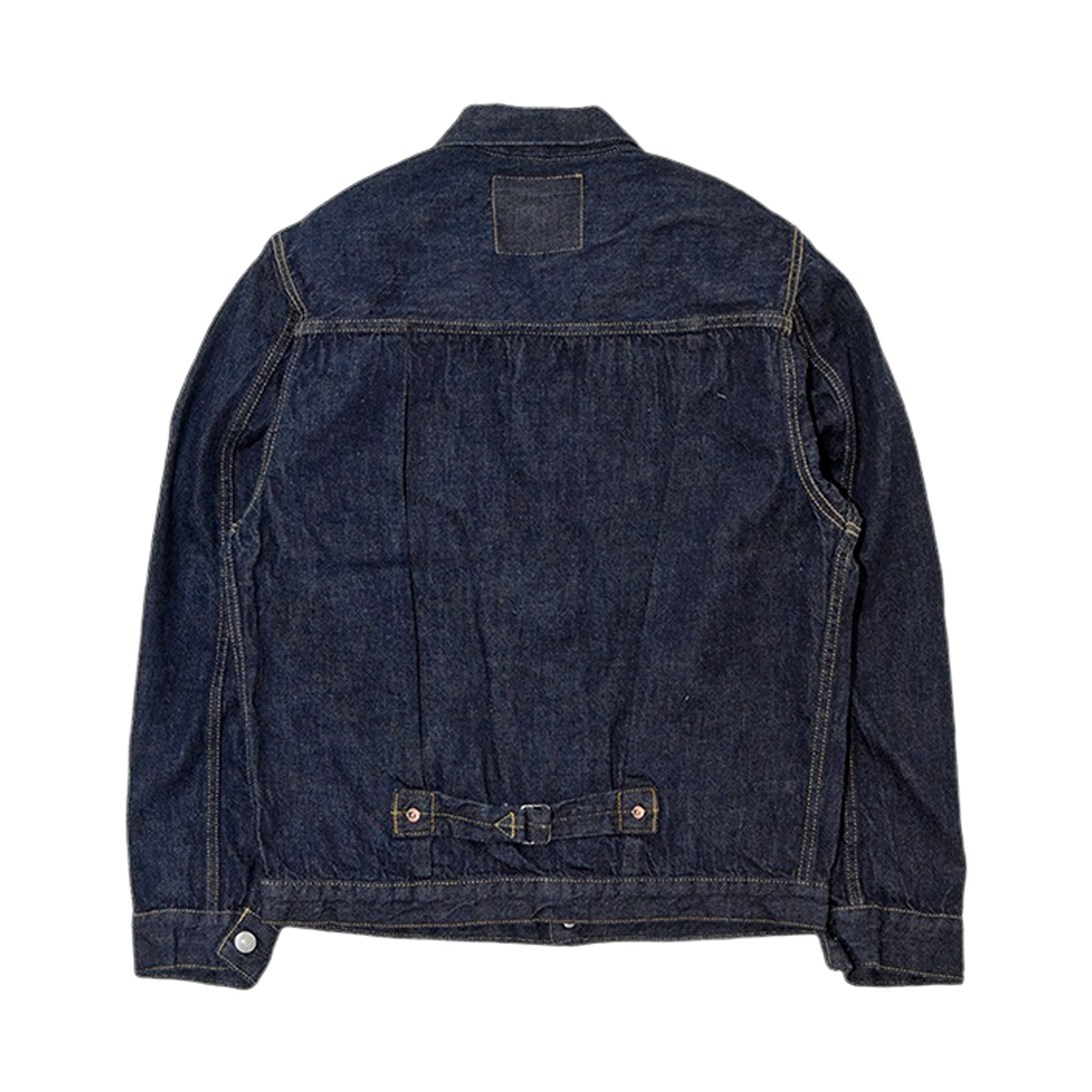 풀카운트 2107SSW 타입 1 슈퍼 스무스 데님 자켓 원 워시 인디고 블루(Fullcount 2107SSW Type 1 Super Smooth Denim Jacket One Wash Indigo Blue) - 2