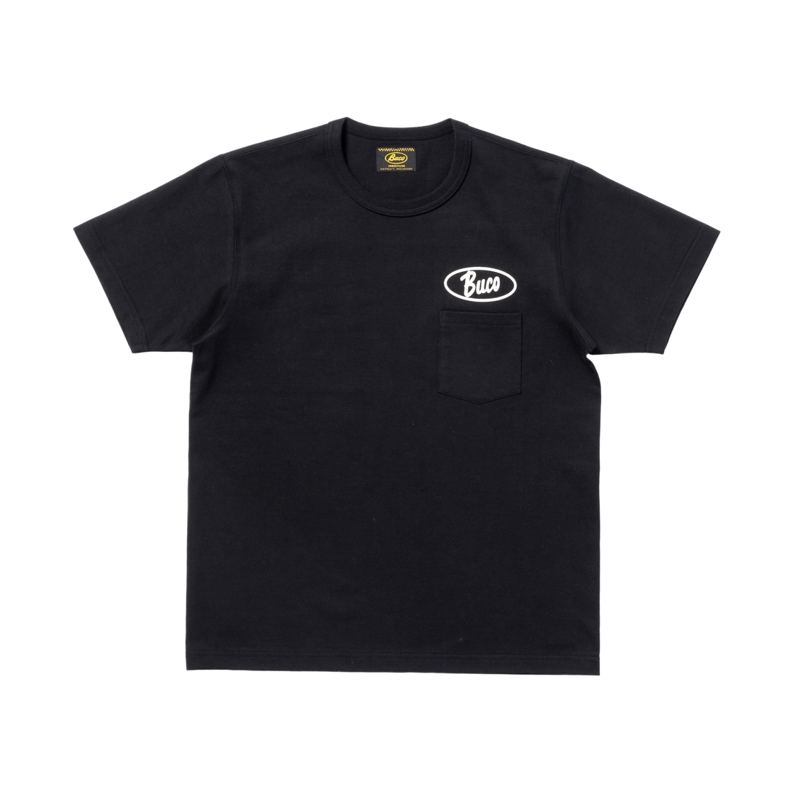 BC25005-030 The Real McCoy's Buco Enthusiast T-Shirt Black