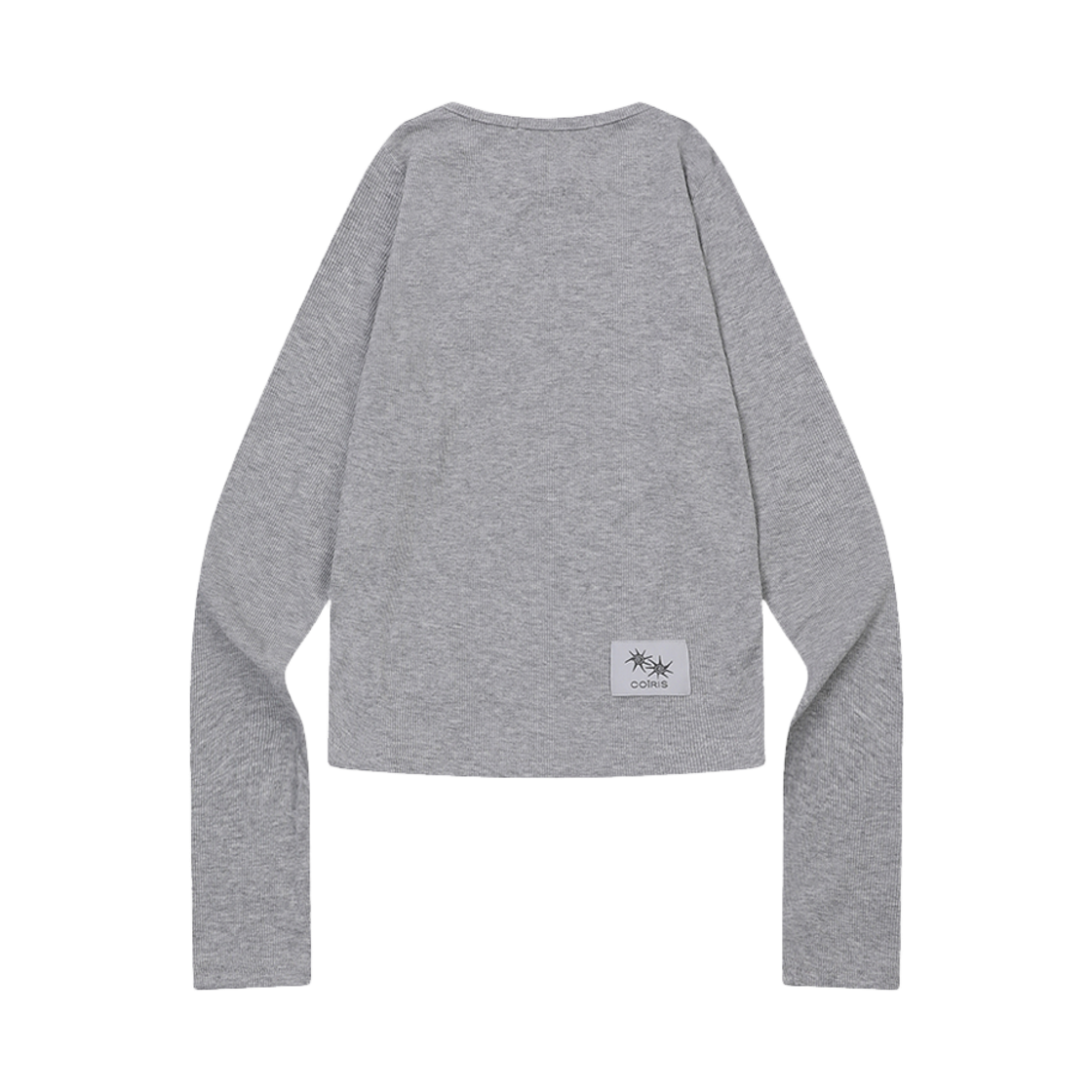 코이리스 소르엔 사이드 버튼 롱 슬리브 티 그레이(Coiris Soren Side Button Long Sleeve T Gray) - 2