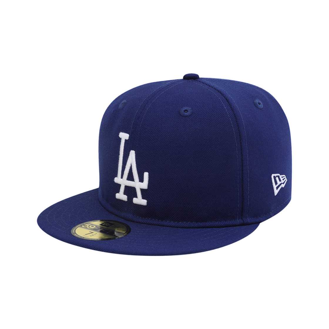 뉴에라 MLB 쿠퍼스 타운 LA 다저스 소프트 버크람 피티드캡 다크 로얄(New Era MLB Cooperstown LA Dodgers Soft Buckram Fitted Cap Dark Royal)