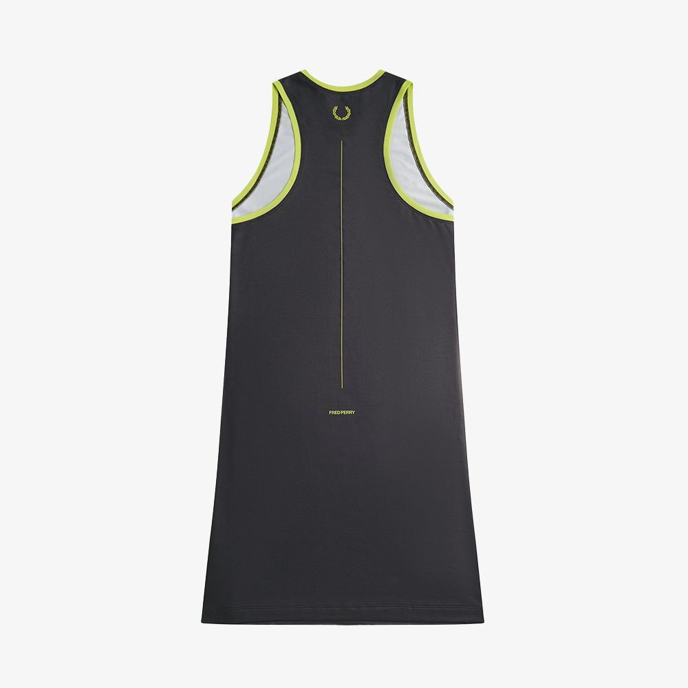 프레드페리 우먼즈 테니스 프린트 드레스 앵커 그레이(Fred Perry Womens Tennis Printed Dress Anchor Grey) - 6
