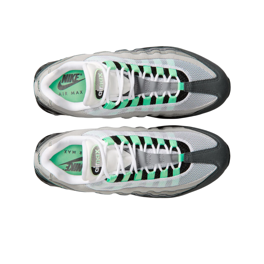 (W) 나이키 에어맥스 95 빅 버블 블랙 프레쉬 민트((W) Nike Air Max 95 Big Bubble Black Fresh Mint) - 2