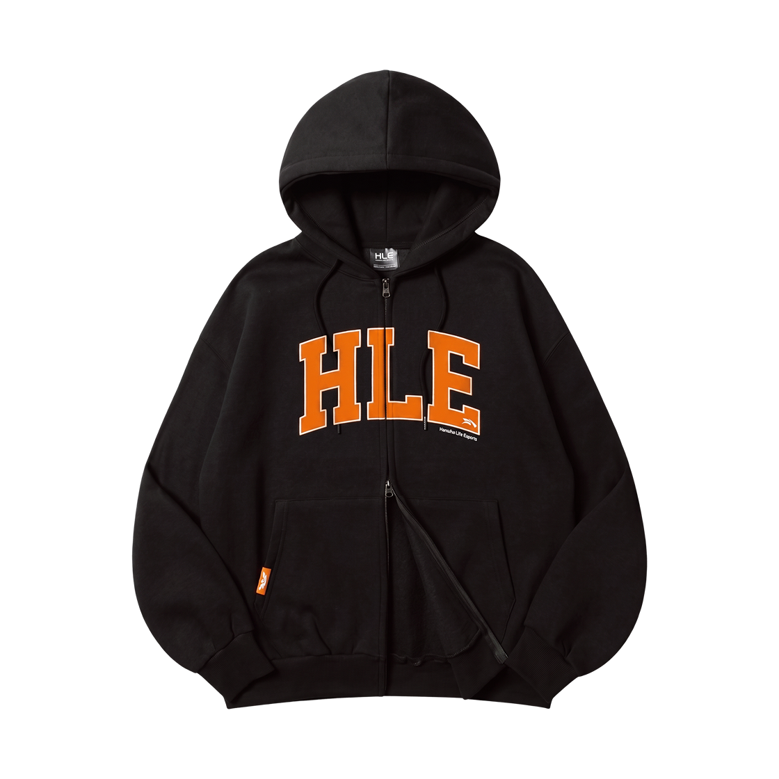 SPMZG37U04-19 Spao x Hanwha Life Esports Zip Up Hoodie Black