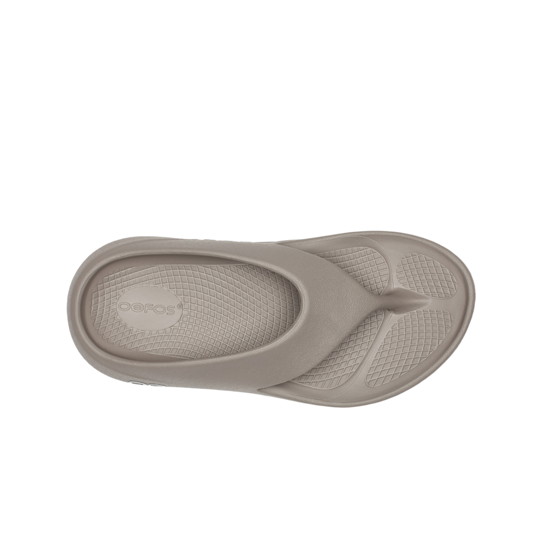 우포스 OOriginal + 진한 베이지 남여공용 플립플랍(OOFOS OOriginal + Dark Beige Unisex Flip-Flops) - 6