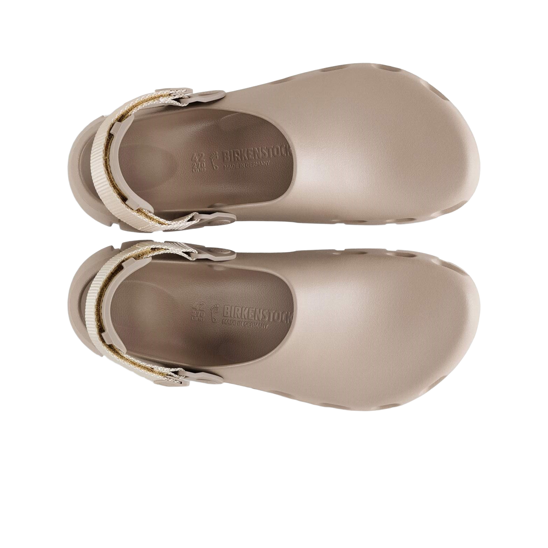 버켄스탁 버키 플로우 텍스 그레이 토프 오이스터 - 레귤러(Birkenstock Birki Flow Tex Gray Taupe Oyster - Regular) - 2