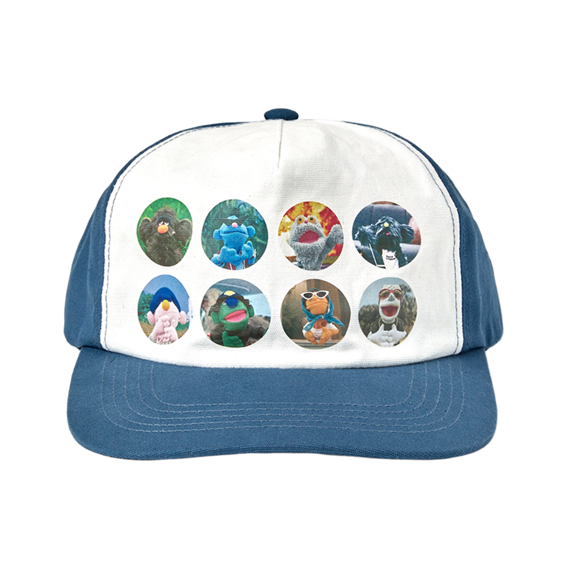 예스아이씨 키딩 헤즈 캡 블루(YESEYESEE Kidding Heads Cap Blue) - 2