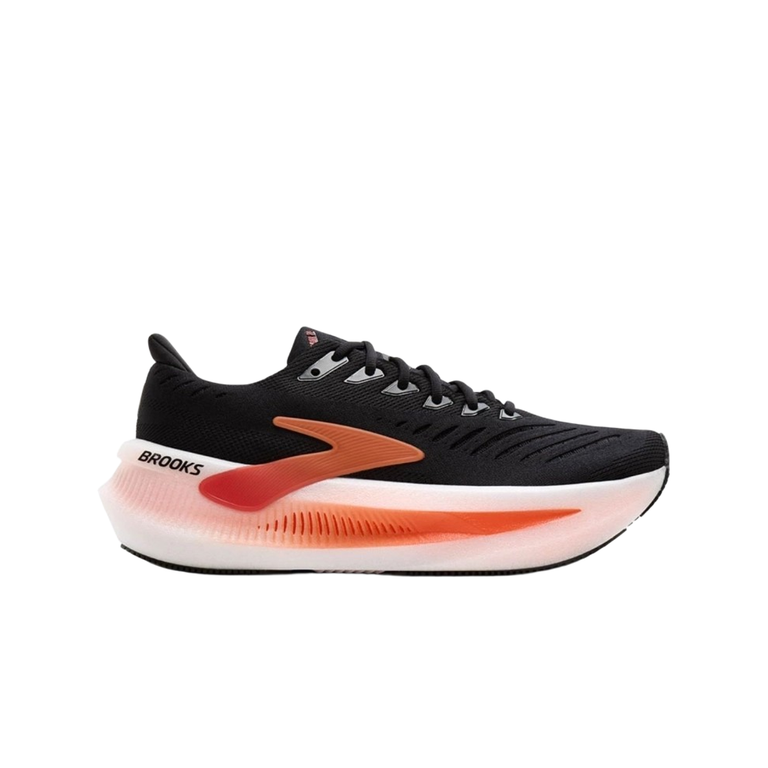 브룩스 러닝 글리세린 맥스 2 블랙 오렌지 - D 미디움(Brooks Running Glycerin Max 2 Black Orange - D Medium) - 1