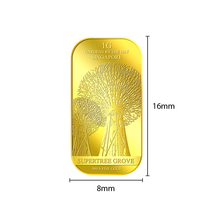 퓨어골드 24K 순금 싱가폴 프리미엄 골드바 1g 슈퍼트리(puregoldsg Supertree 1g Gold Bar) - 5
