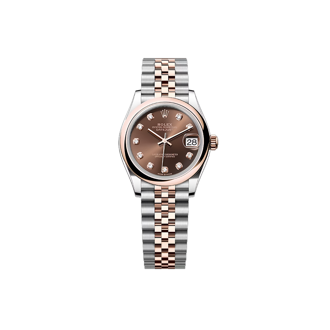 롤렉스 데이저스트 31-278241 돔베젤 초코 10P 쥬빌리 NO.8060(Rolex Datejust 278241 Chocolate Dome Bezel 10P Jubilee No. 8060) - 1