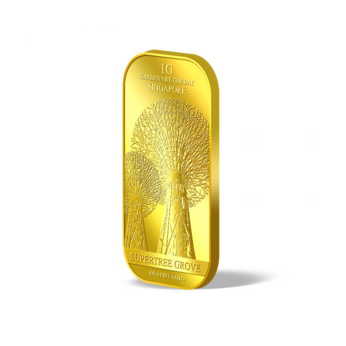 퓨어골드 24K 순금 싱가폴 프리미엄 골드바 1g 슈퍼트리(puregoldsg Supertree 1g Gold Bar) - 3