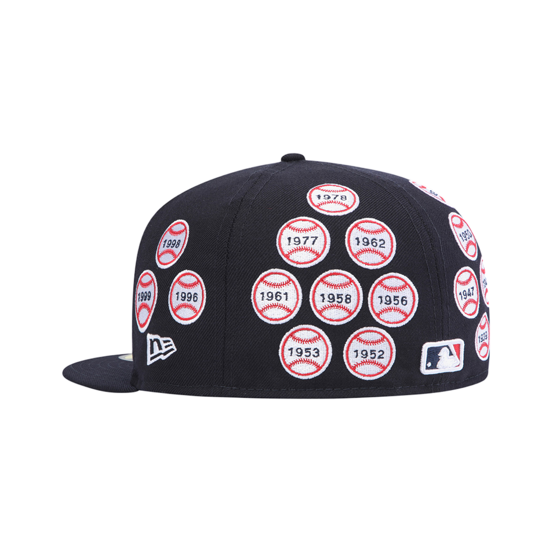 뉴에라 MLB 스파이크 리 뉴욕양키스 월드 시리즈 챔피언스 피티드캡 네이비(New Era MLB Spike Lee New York Yankees World Series Champions Fitted Cap Navy) - 2