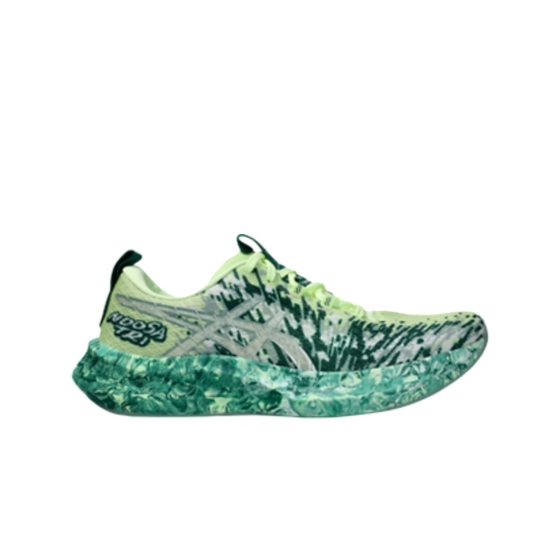 1011B872-753 Asics Noosa Tri 16 Illuminate Yellow Jewel Green