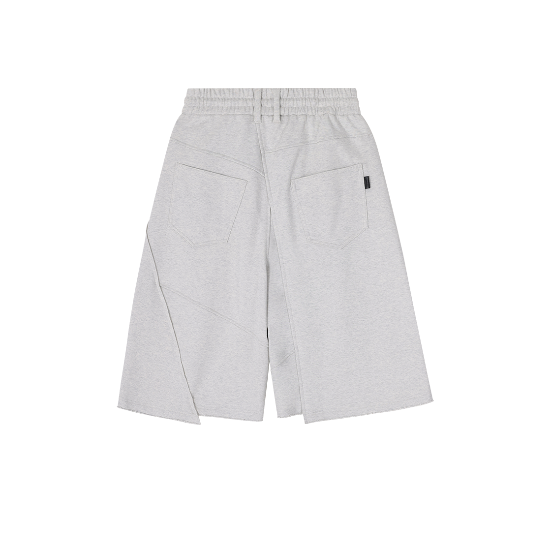 송지오 컬렉션 바이어스 캐스트 스웻 쇼츠 라이트 그레이(SONGZIO COLLECTION BIASCAST SWEAT SHORTS LIGHT GREY) - 2