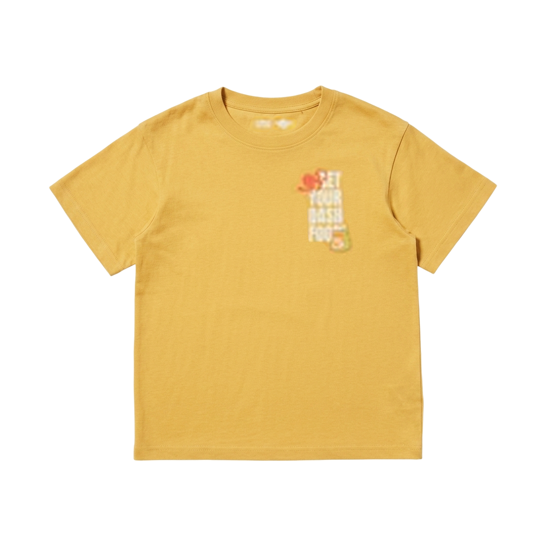 491232-46 (Kids) Uniqlo UT x Mario Kart World T-Shirt Yellow