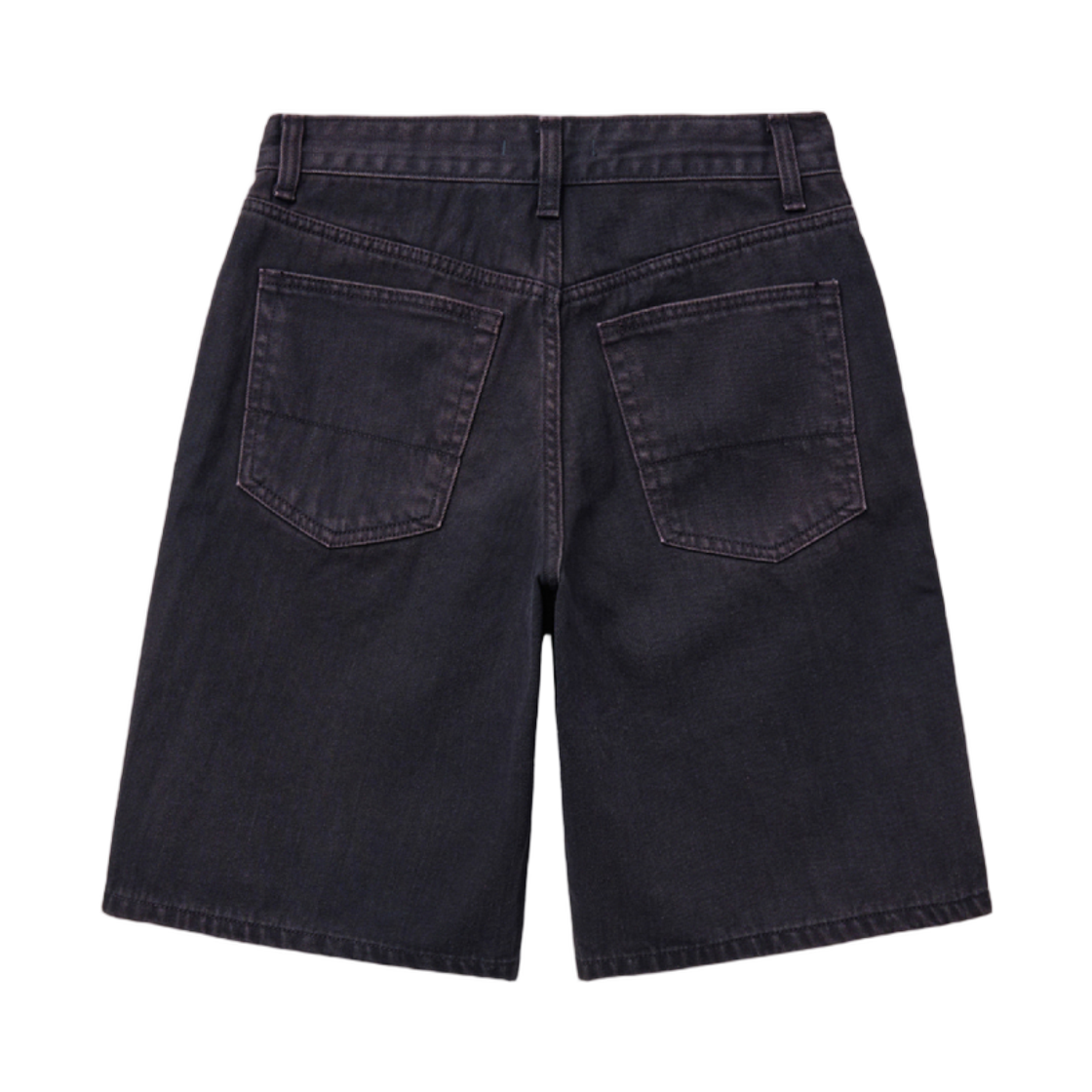 해칭룸 블리치드 쇼츠 다크 네이비(Hatchingroom Bleached Shorts Dark Navy) - 2