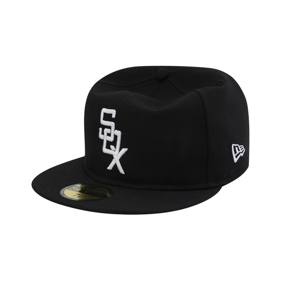 뉴에라 MLB 쿠퍼스 타운 시카고 화이트삭스 소프트 버크람 피티드캡 블랙(New Era MLB Cooperstown Chicago White Sox Soft Buckram Fitted Cap Black) - 2