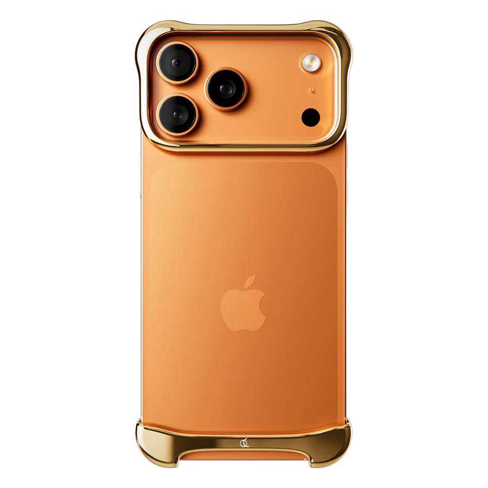 아크펄스 아이폰 항공 알루미늄 범퍼 케이스 미러 골드 (아이폰 17 프로/프로 맥스)(ArcPulse iPhone Aerospace-Grade Aluminum Bumper Case Deep Blue (iPhone 17 Pro/Pro Max))