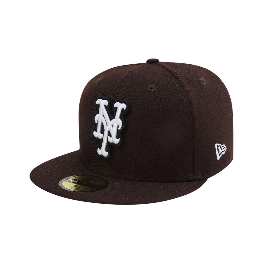 15203170 New Era MLB Change Up New York Mets Fitted Cap Burnt Wood