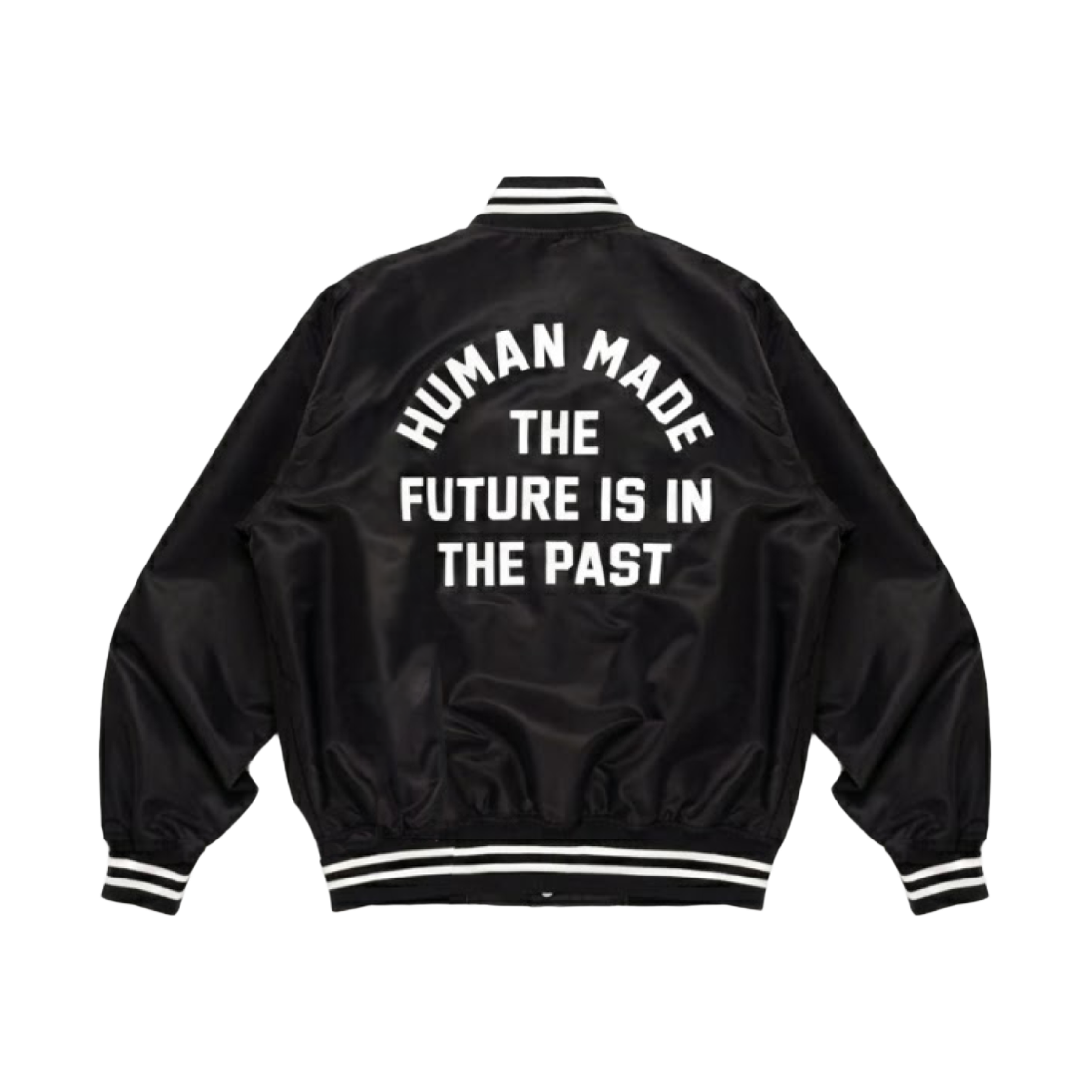 - Human Made Nylon Stadium Jacket Jamsil Black