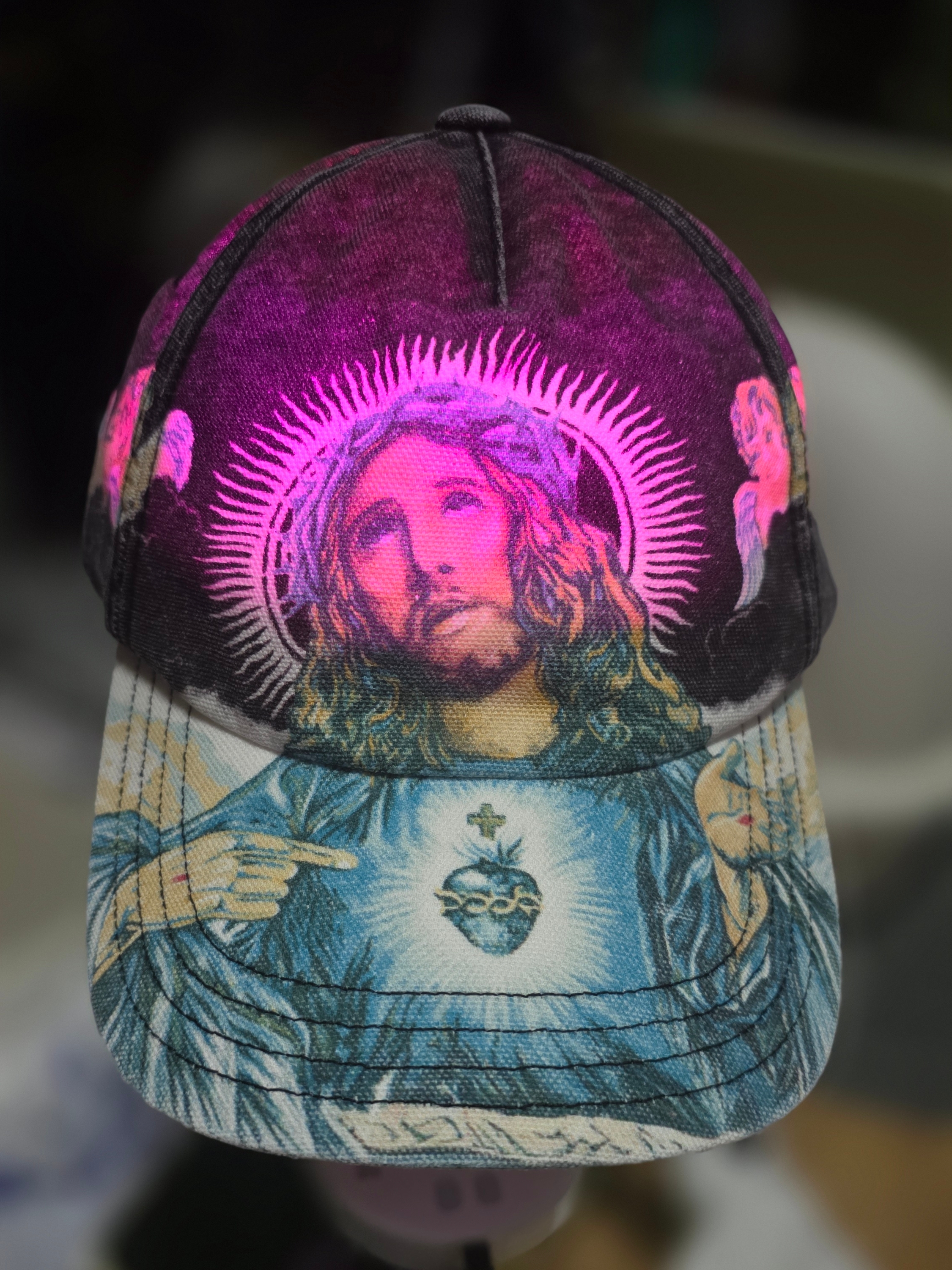 Supreme Jesus 5-Panel Black - 25FW 착용 스타일